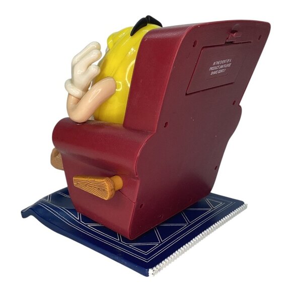 Vintage 1999 M&M's Collectible Yellow LA-Z-Boy Dispenser Recliner - Picture 2 of 6